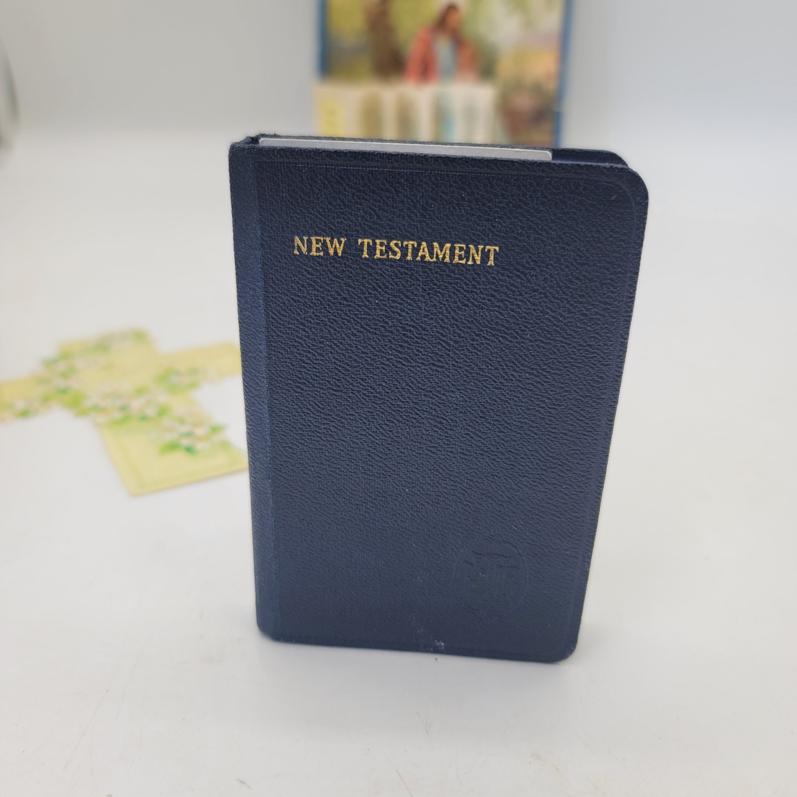 1957 Collins New Testament Pocket Bible Printed in Great Britain Hardcover