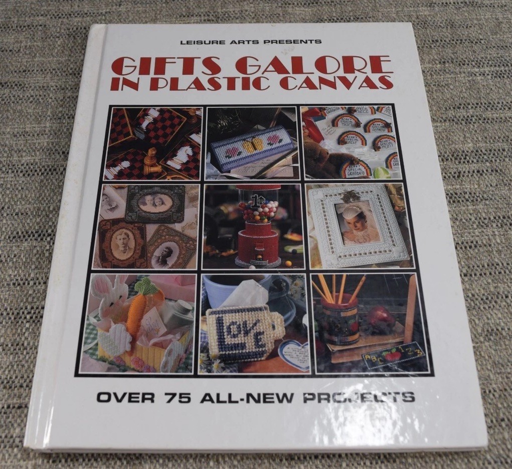 Gifts Galore In Plastic Canvas Over 75 All-New Project Plastic Decor Gifts Book