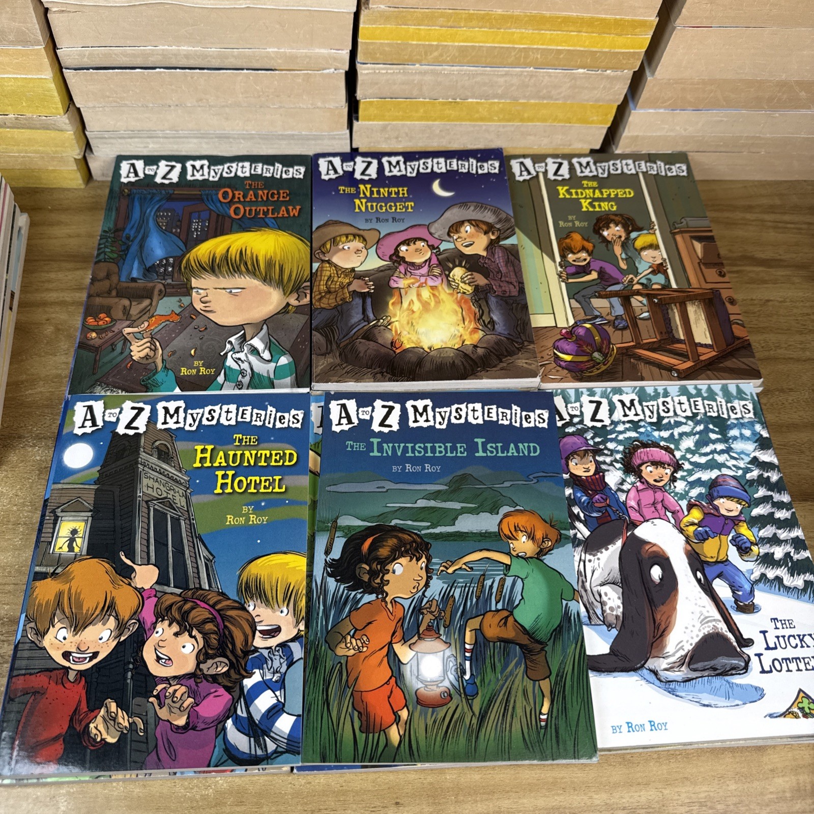 LOT OF 25 A TO Z MYSTERIES CHAPTER BOOKS Mixed Lot AGES 6-9 Paperback