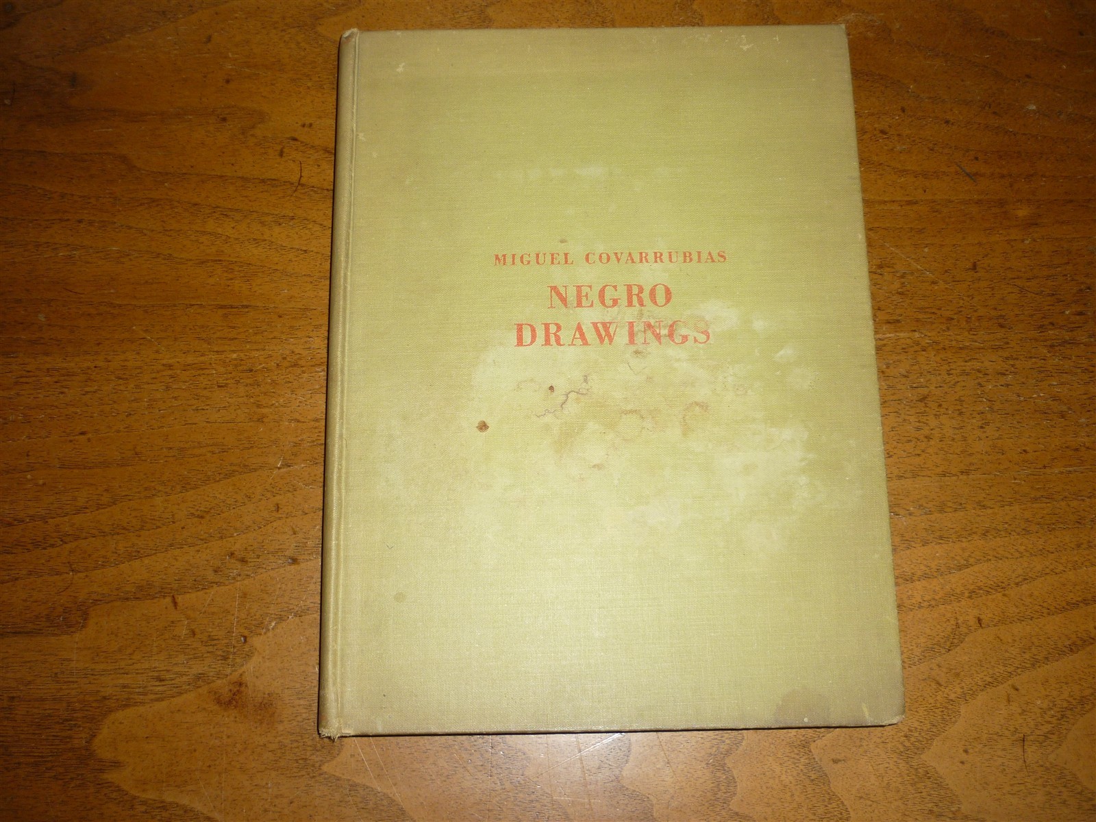 Miguel Covarrubias. Negro Drawings. 1st ed. 1927. Color and b&w ills. Good copy.