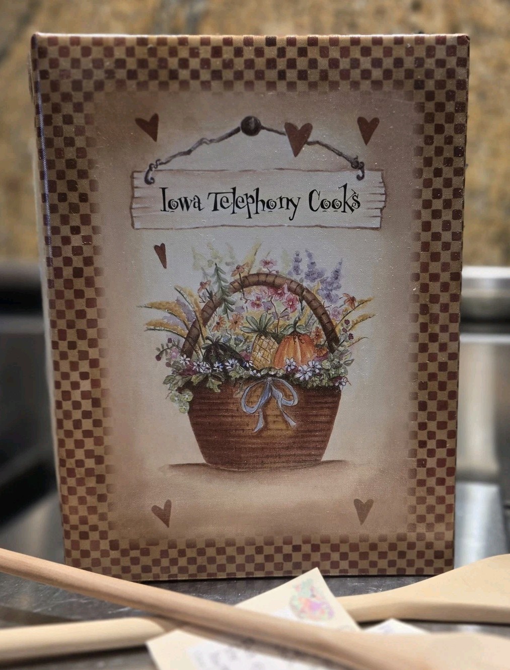 Vintage Iowa Telephony Cooks~A Collection Of Favorite Recipes~06′ Morris Press😋