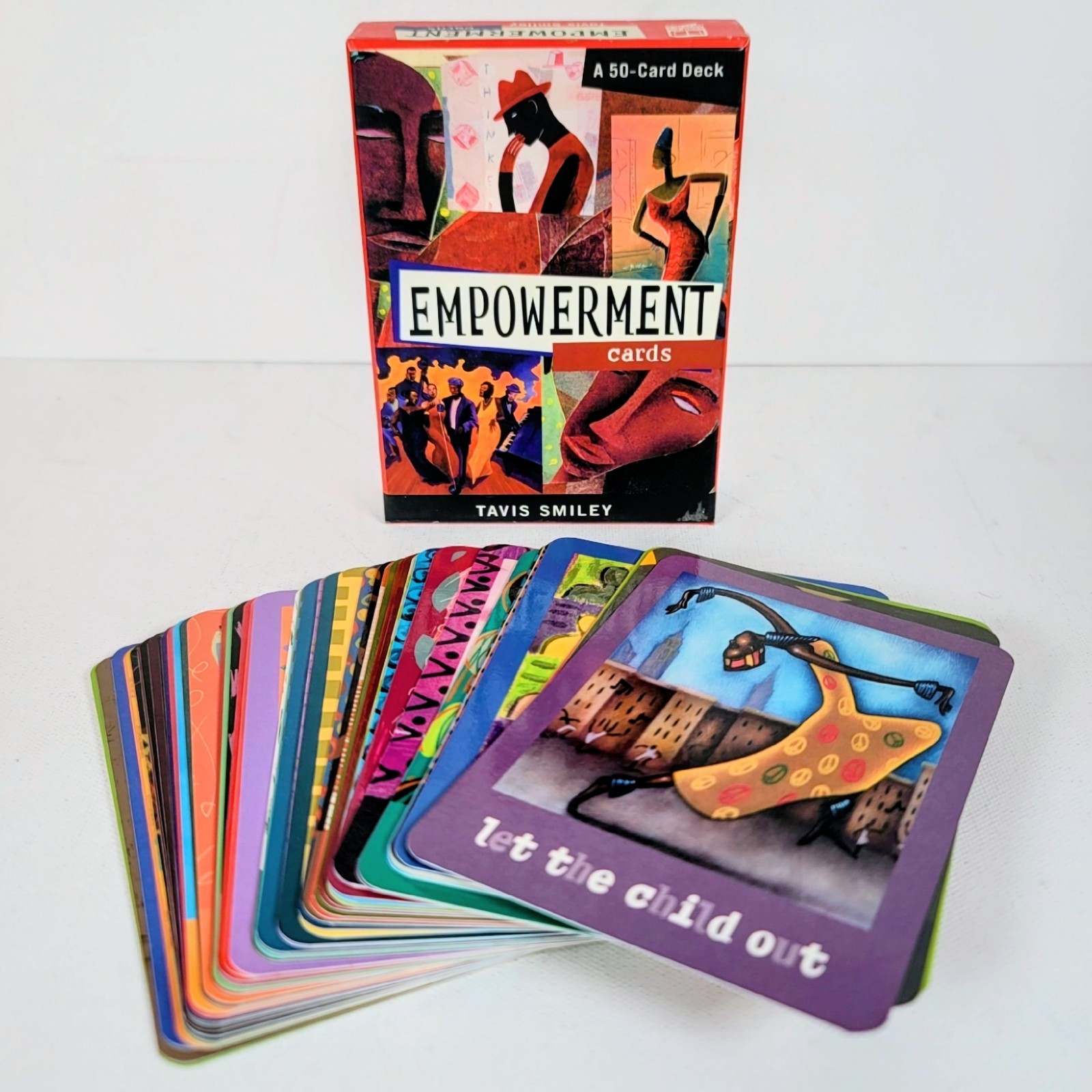 Empowerment Cards by Tavis Smiley: A 50 Card Deck (Hay House, 2003) COMPLETE