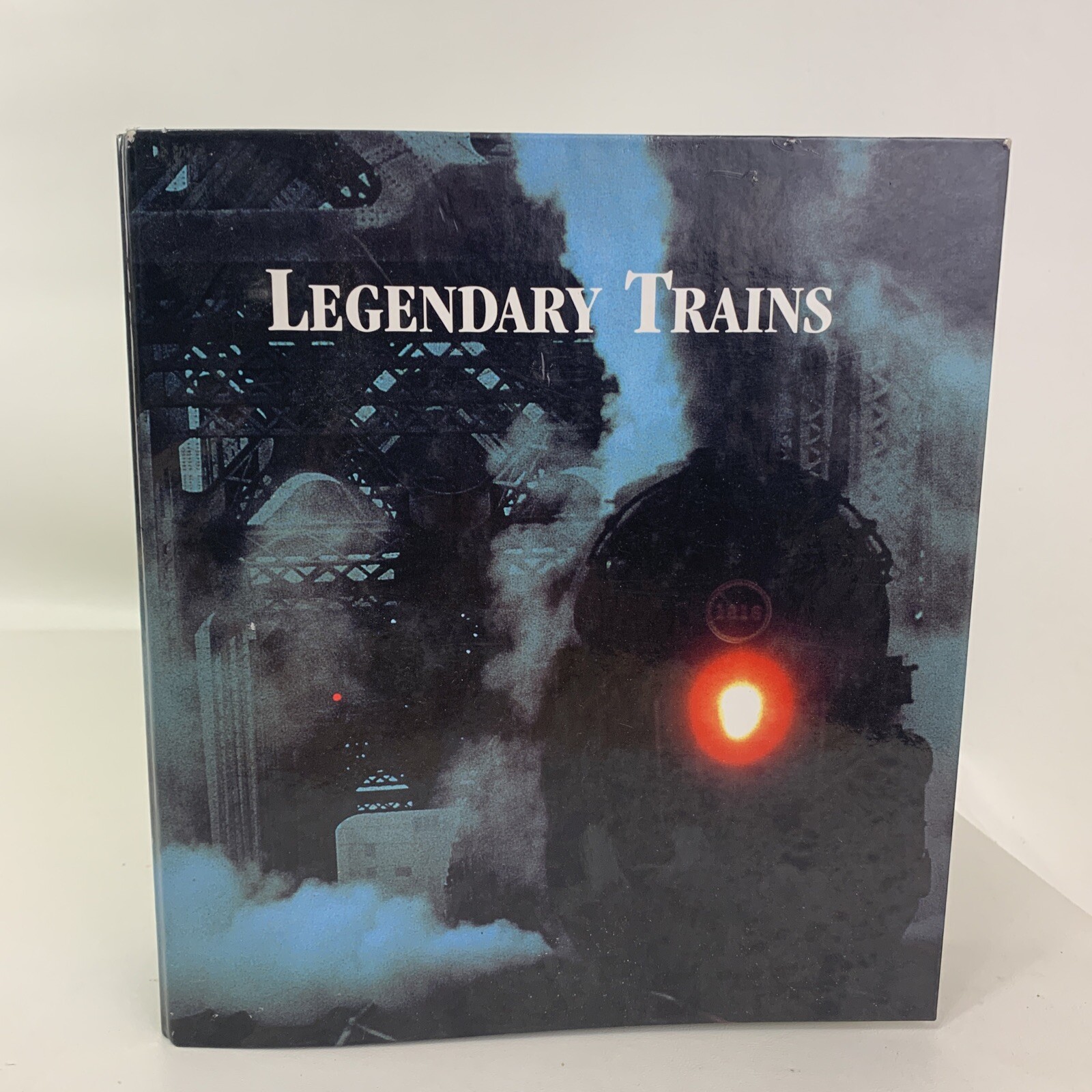 Legendary Trains Steam Railway Locomotive Freight Passenger Cars 3-Ring Binder