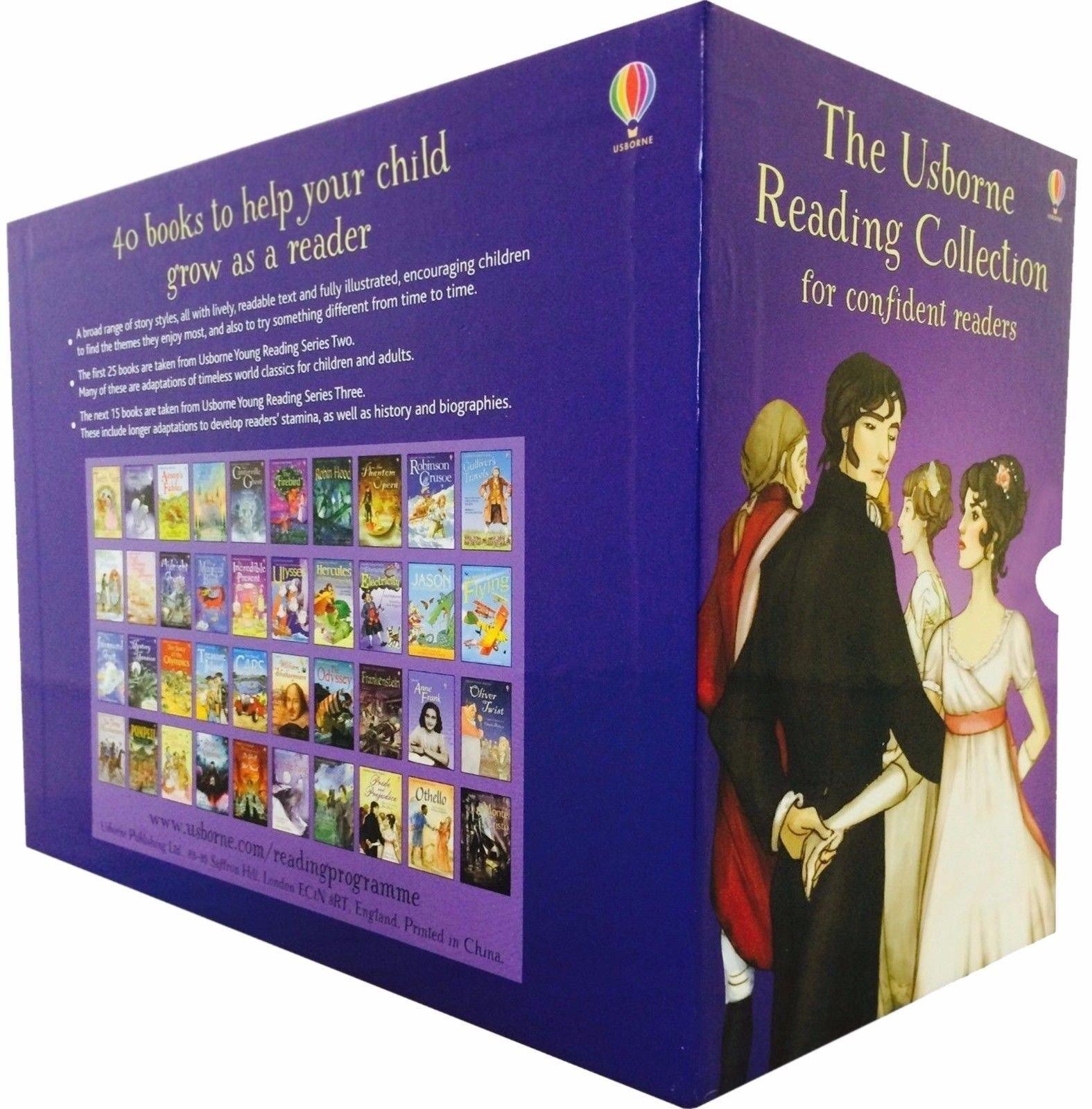 Usborne Reading Collection for Confident Readers 40 Books – Ages 5-7 – Paperback