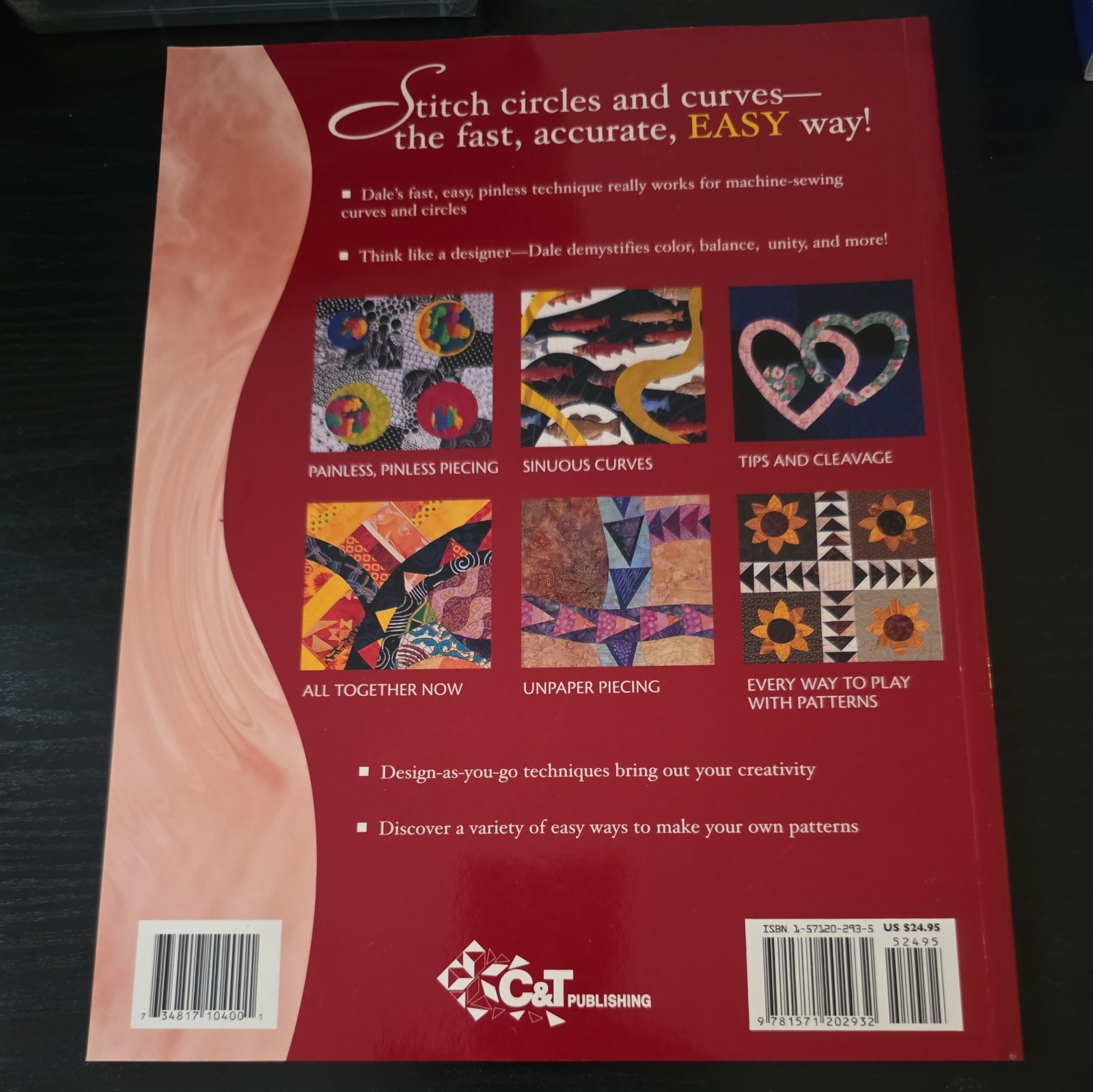 Curves So Simple : No Applique, Pinless Piecing by Dale Fleming (2005, Trade…