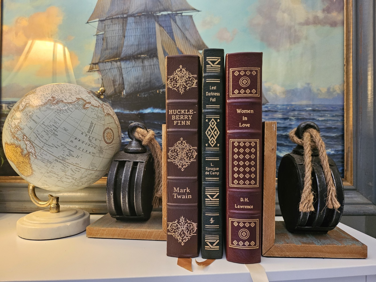 Easton Press Collectors Edition Gold HC Illustrated Lot: Huck Finn Mark Twain