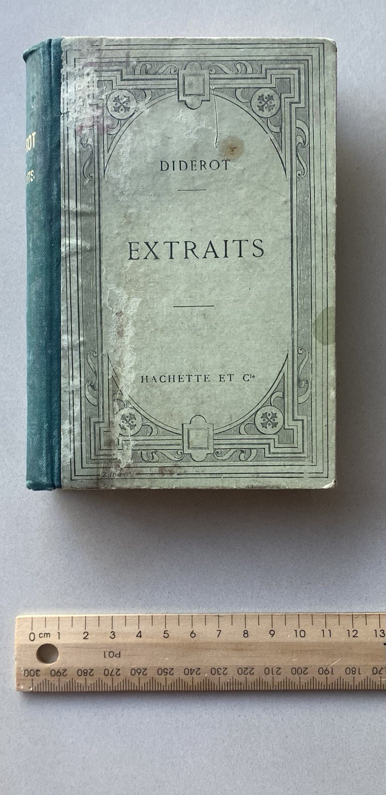 Diderot – Extraits (1914 French Text 5th Edition Hardcover) Handbook Style