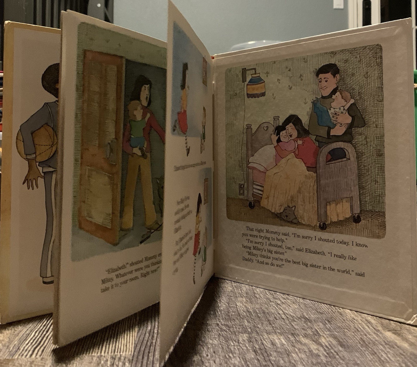 RARE! 13th Printing Edition That New Baby! Golden Storytime Book 1980 ACCEPTABLE