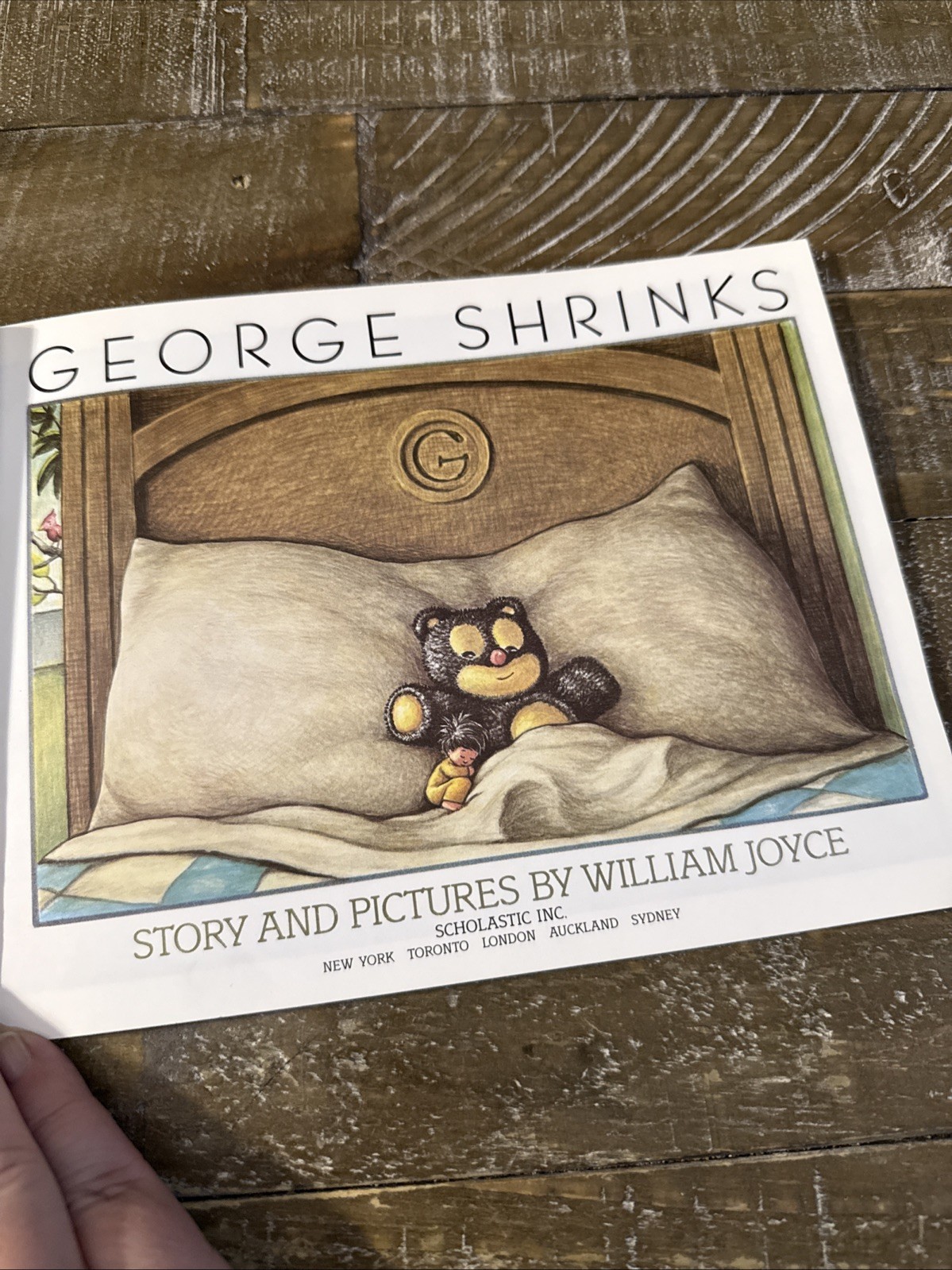 George Shrinks Paperback Book