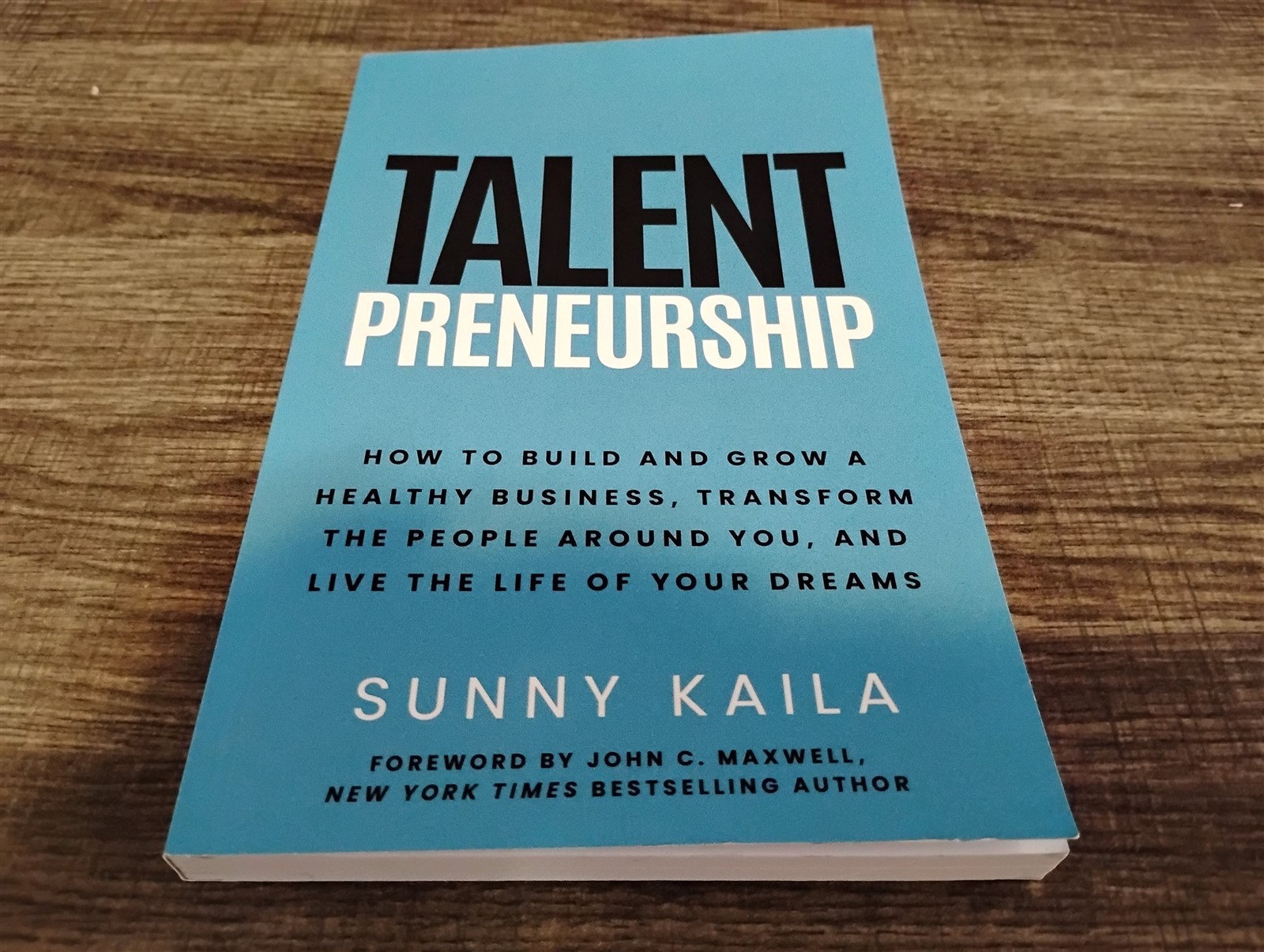 Talentpreneurship by Sunny Kaila Softcover Book Published 2023 Ethos Collective