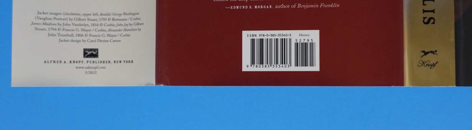 THE QUARTET BY JOSEPH J. ELLIS, SIGNED
