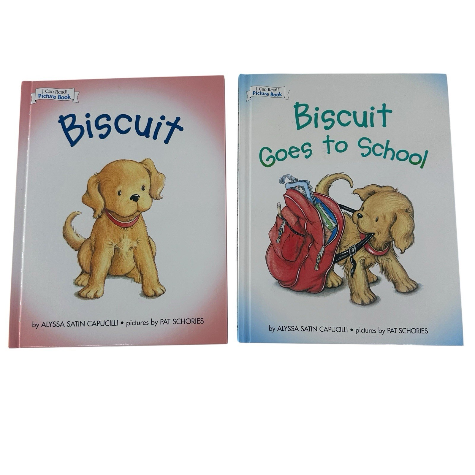 Biscuit & Biscuit Goest To School, I Can Read Picture Books, 2 Hardcover Books