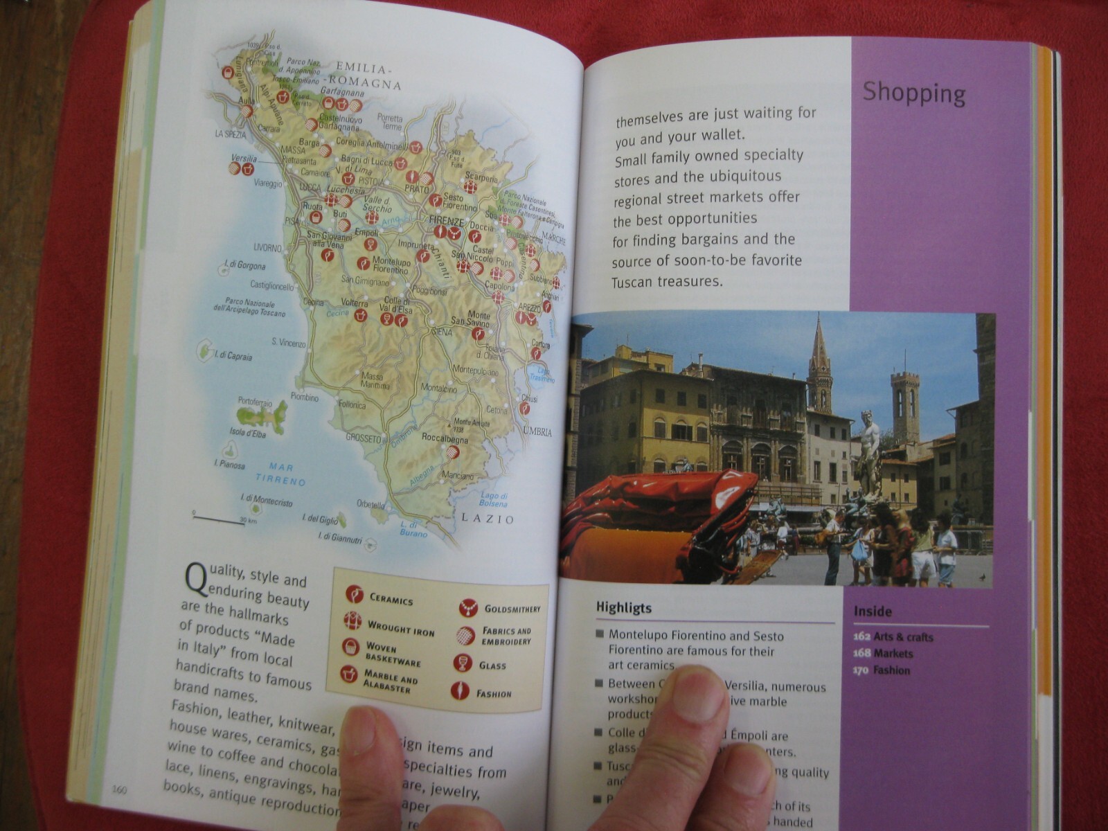 Authentic Tuscany, New Edition, 2009, Like New, 252 Pages
