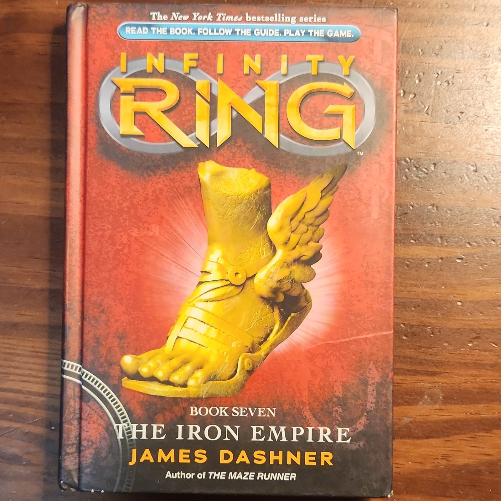 James Dashner Infinity Ring Book 7 The Iron Empire Hardcover Scholastic 2014