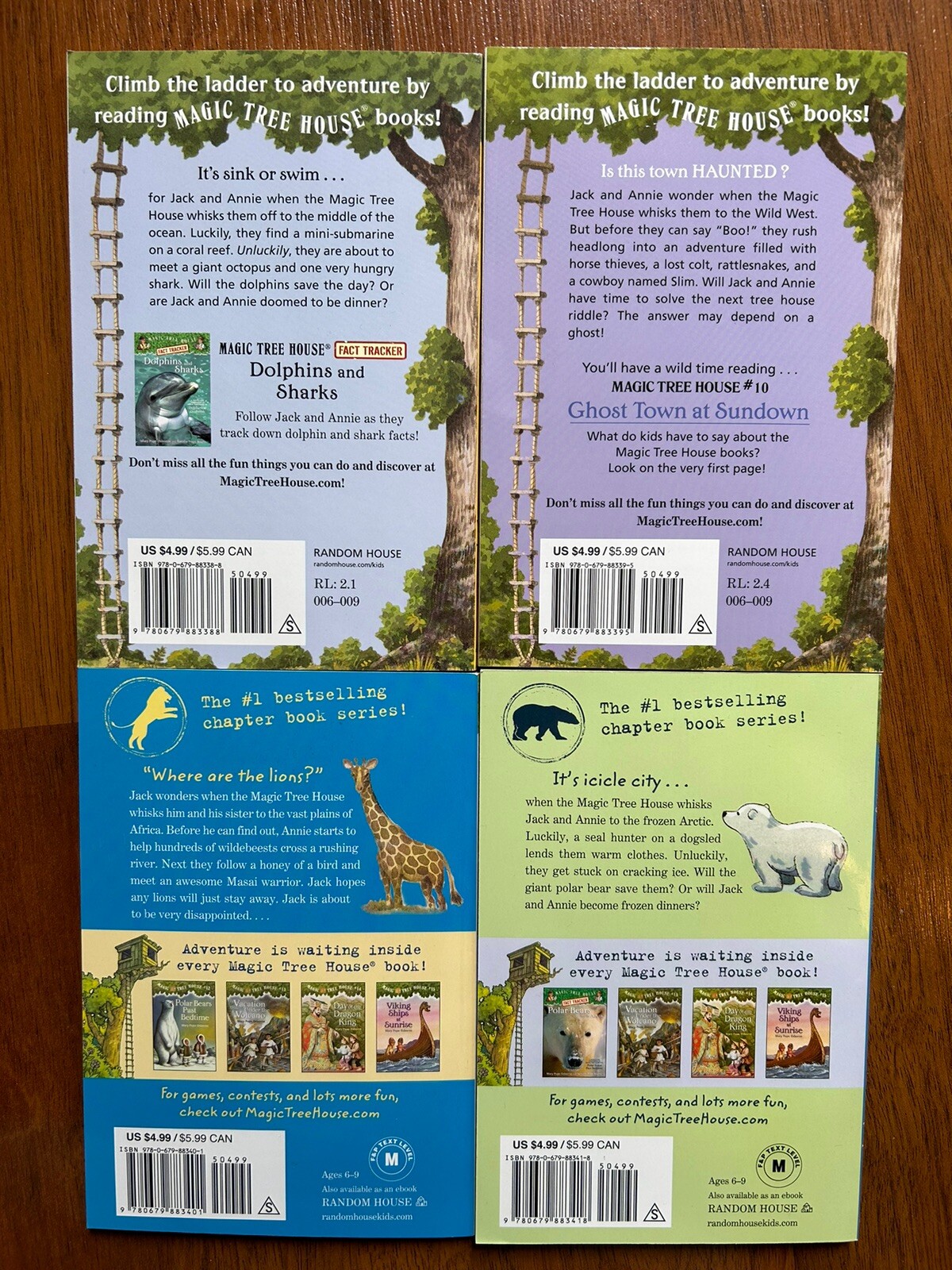 Magic Tree House (R) Ser.: Magic Tree House Volumes 9-12 Boxed Set by Mary Pope