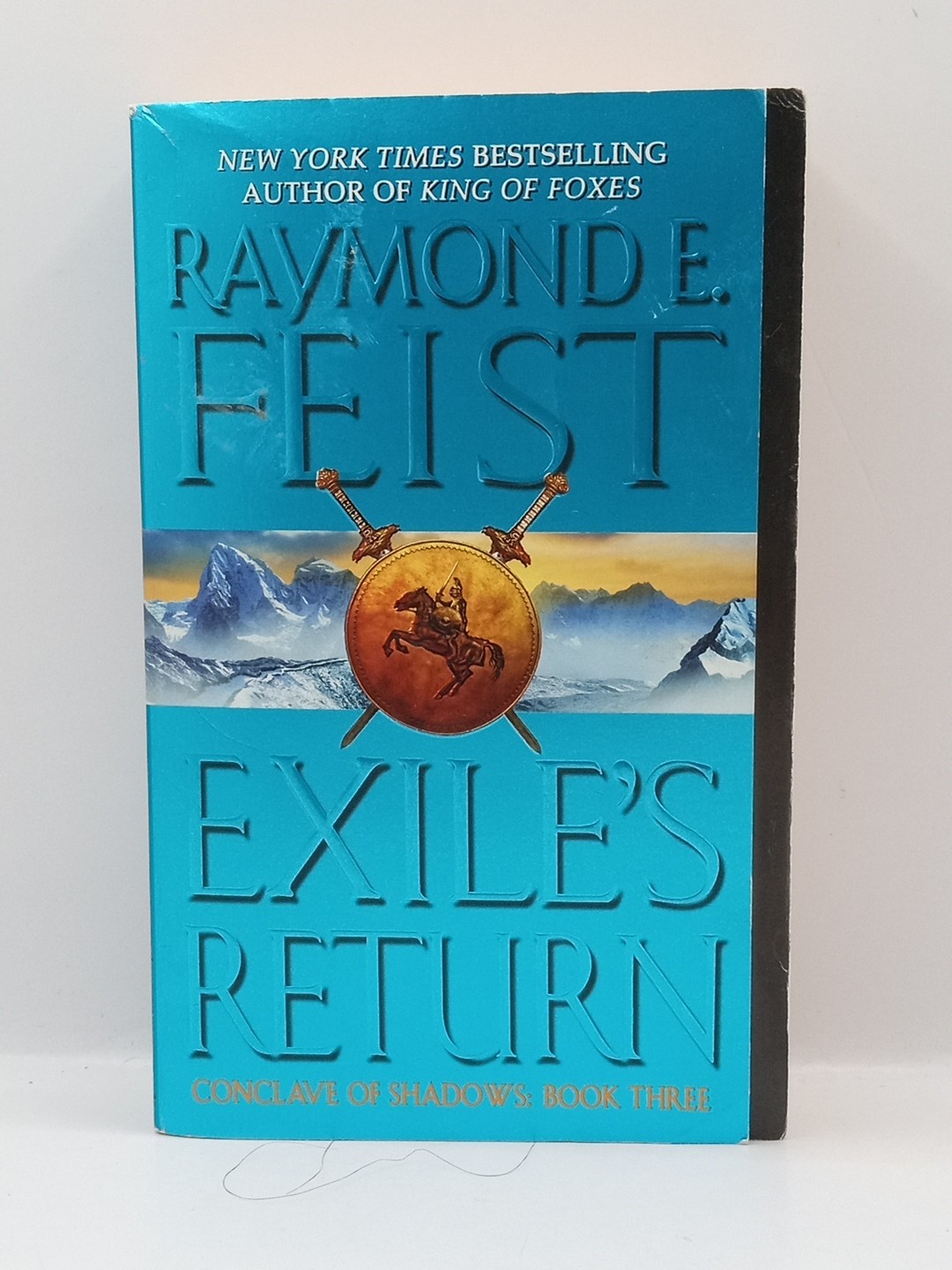 9 Book Fantasy Lot Raymond Feist Terry Pratchett Orson S. Card Chaos War Series
