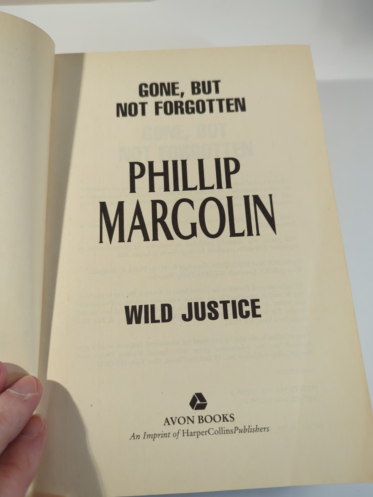 4 X PHILLIP MARGOLIN Paperback Bundle Mystery Crime Thriller Suspense