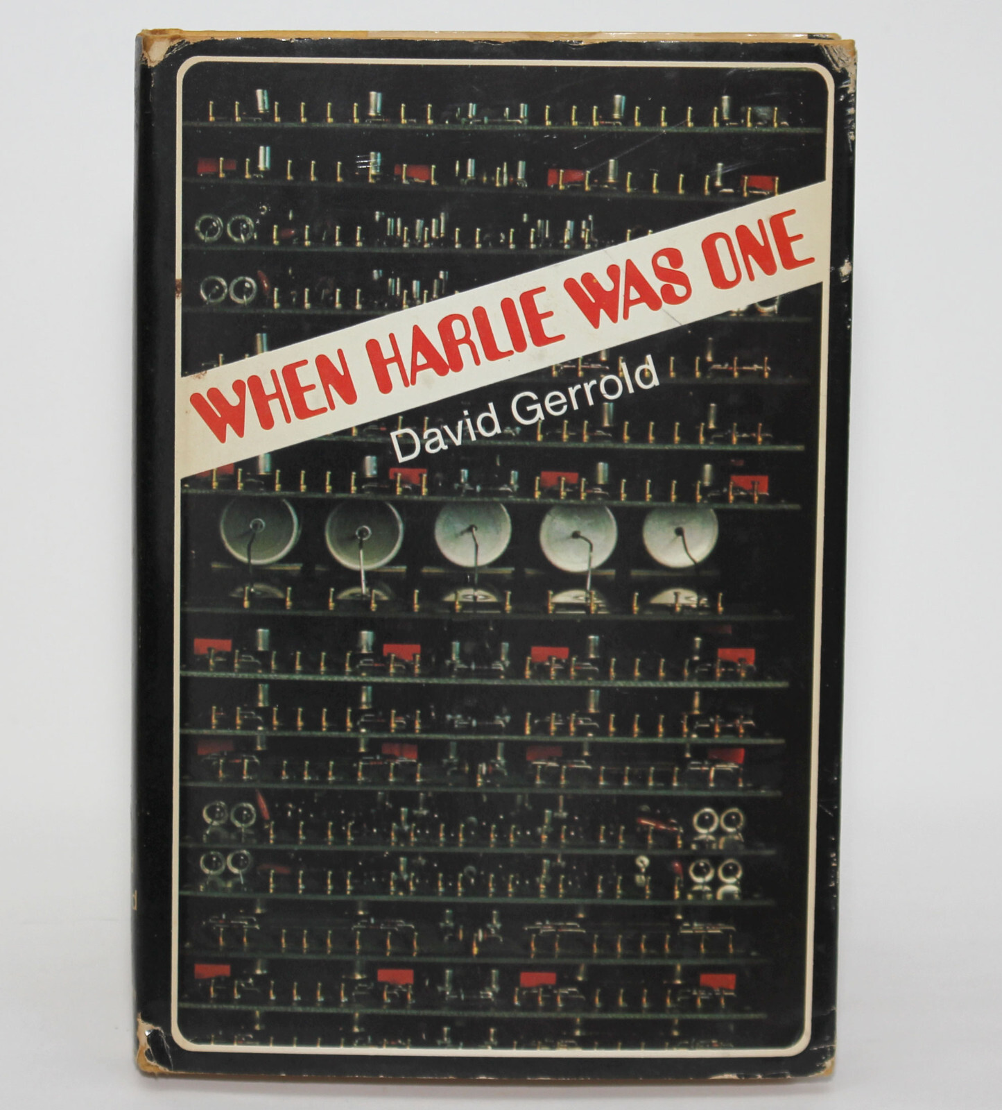 WHEN HARLIE WAS ONE by David Gerrold – 1972 BCE HC/DJ Science Fiction Vintage