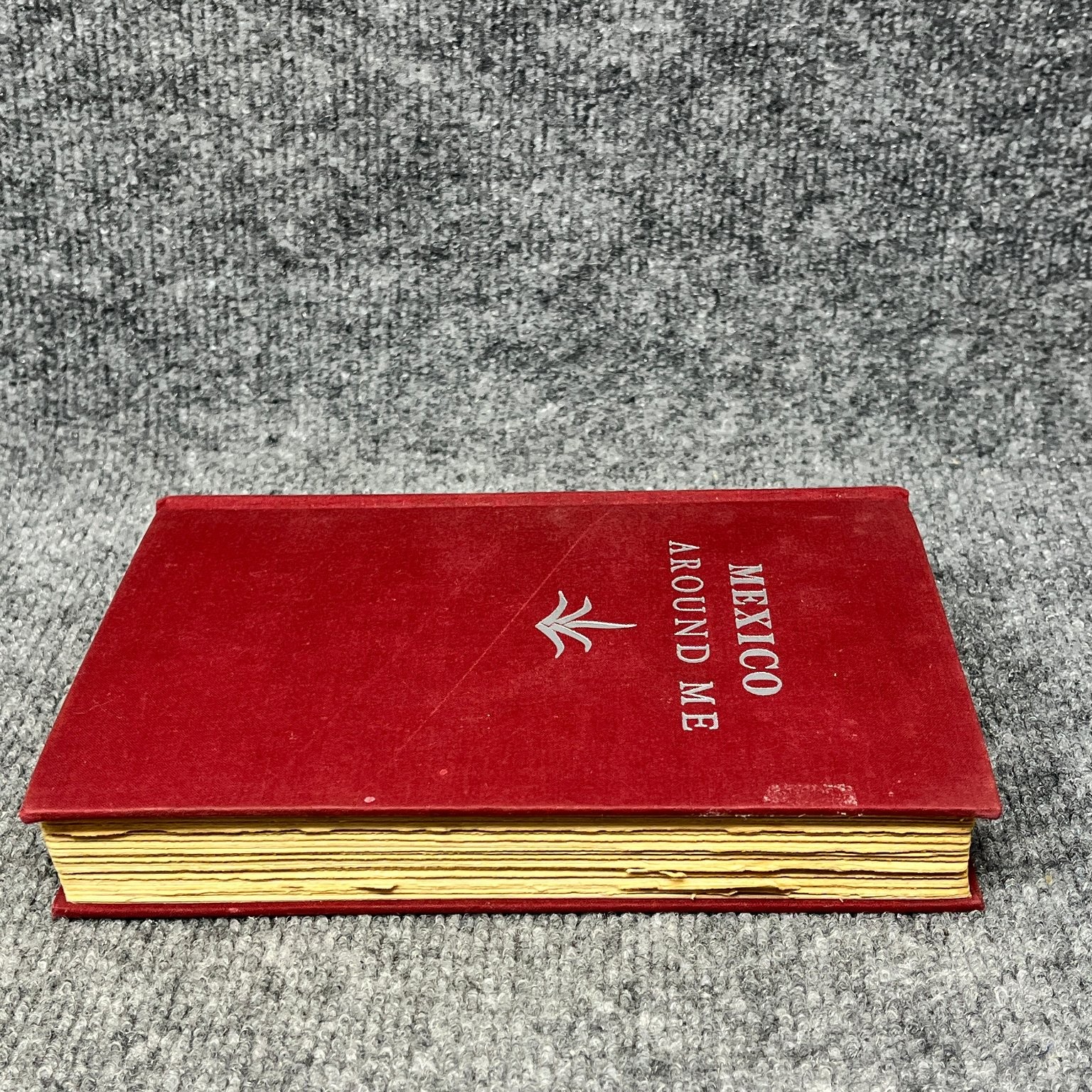 Mexico Around Me Max Miller 1937 Second Printing Illustrated Reynal & Hitchcock