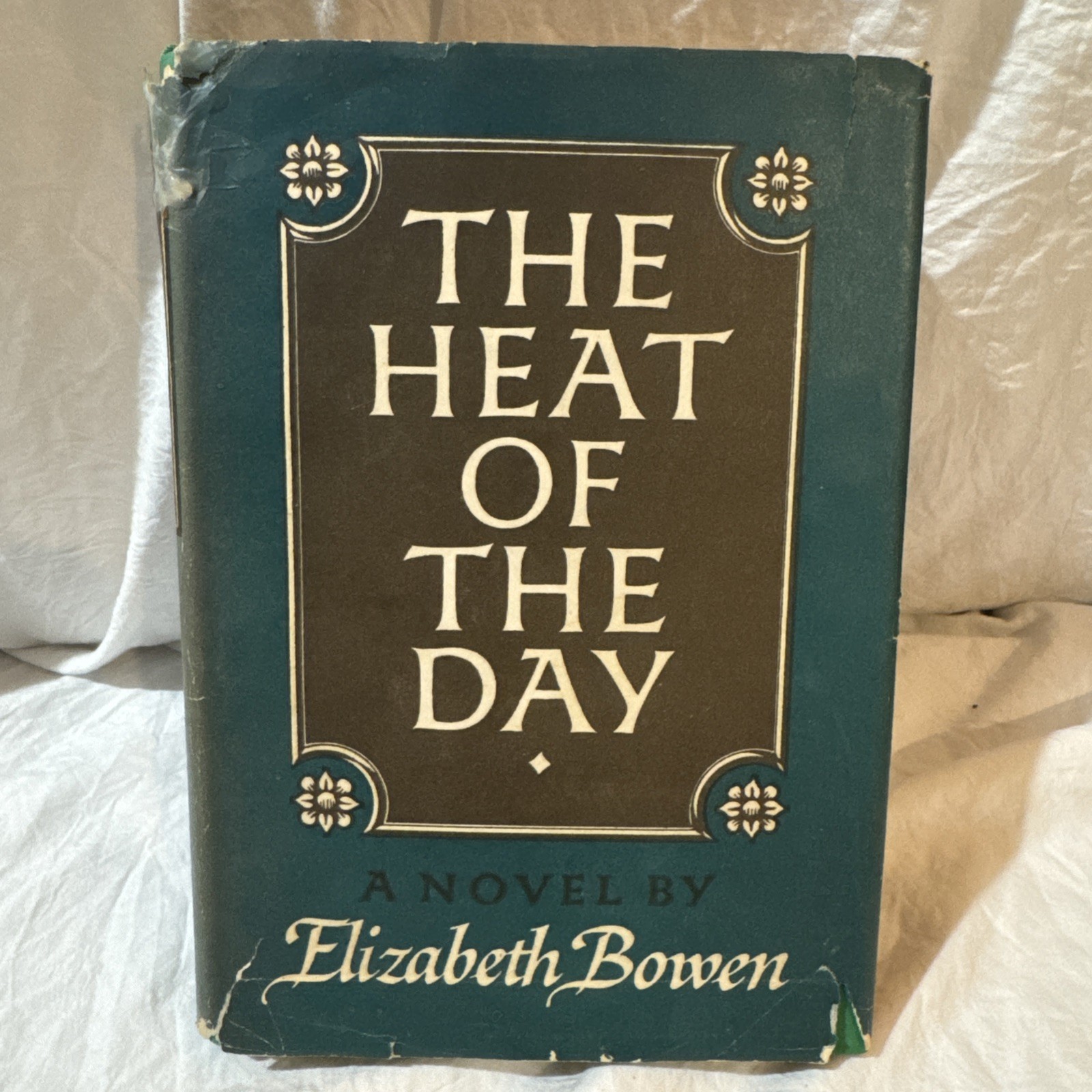 THE HEAT OF THE DAY. Vintage 1949 HC w/ DJ. Elizabeth Bowen. Book Club Edition.
