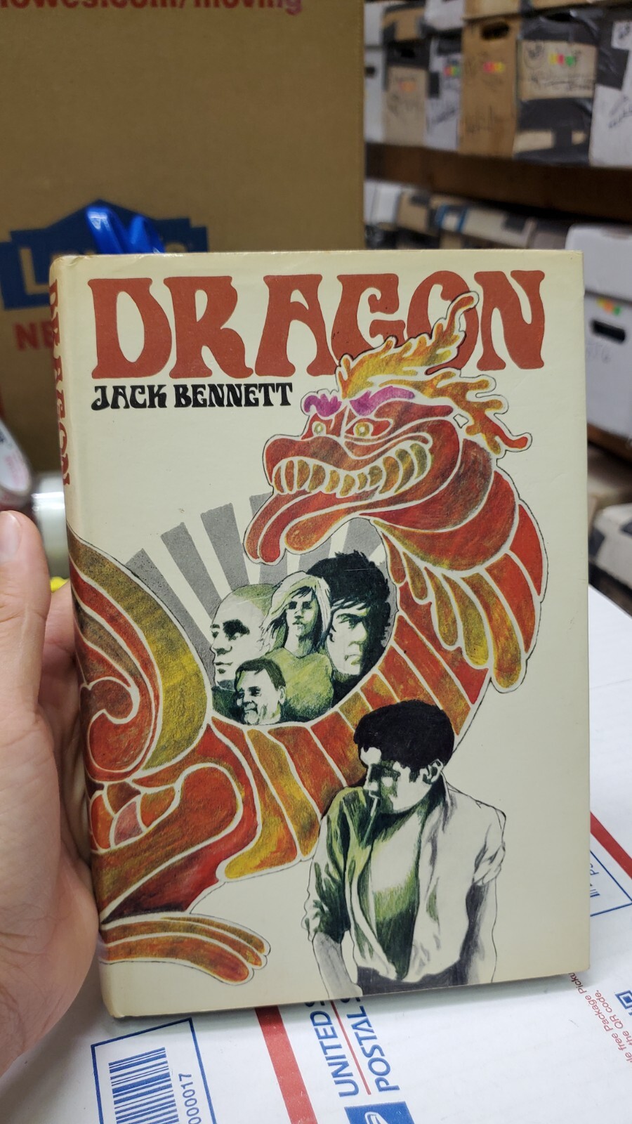 Dragon By Jack Bennett Michael Joseph(UK) 1969 First Edition Hardcover