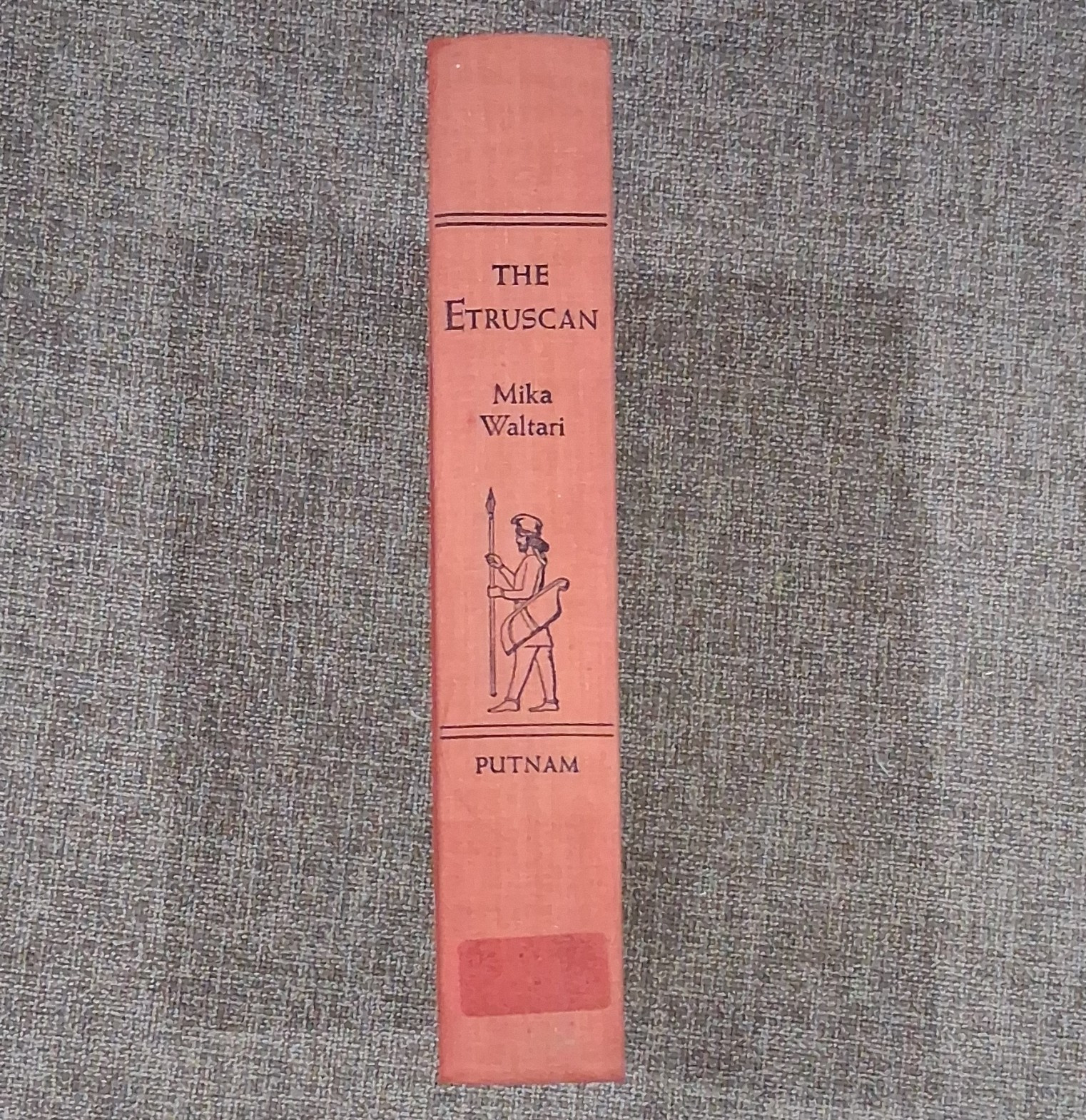 Mika Waltari The Etruscan Hardcover Novel G. P. Putnam’s Sons 1956 Vintage