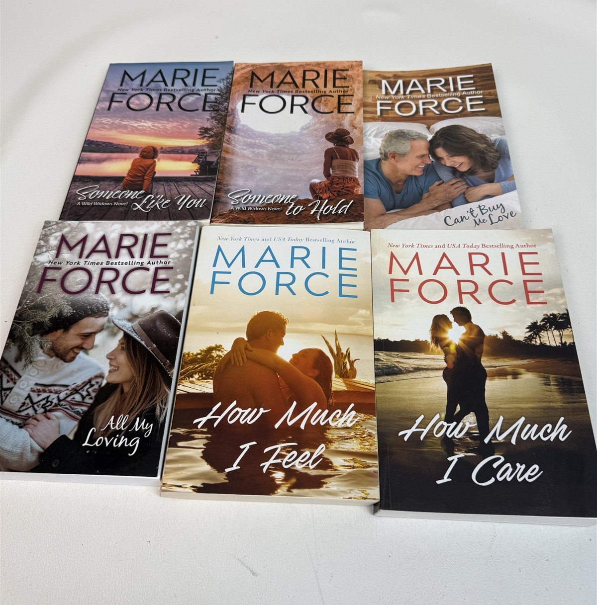 Marie Force Lot 6 Paperbacks Butler Vermont / Wild Widows / Miami Nights