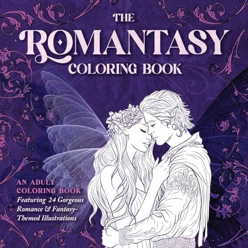 The Romantasy Coloring Book: A – VERY GOOD