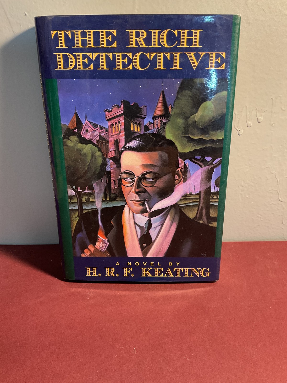 The Rich Detective H. R. F. Keating 1st US Printing 1993 Hardcover Mystery Novel