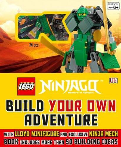 LEGO NINJAGO: Build Your Own Adventure – Hardcover By DK – GOOD