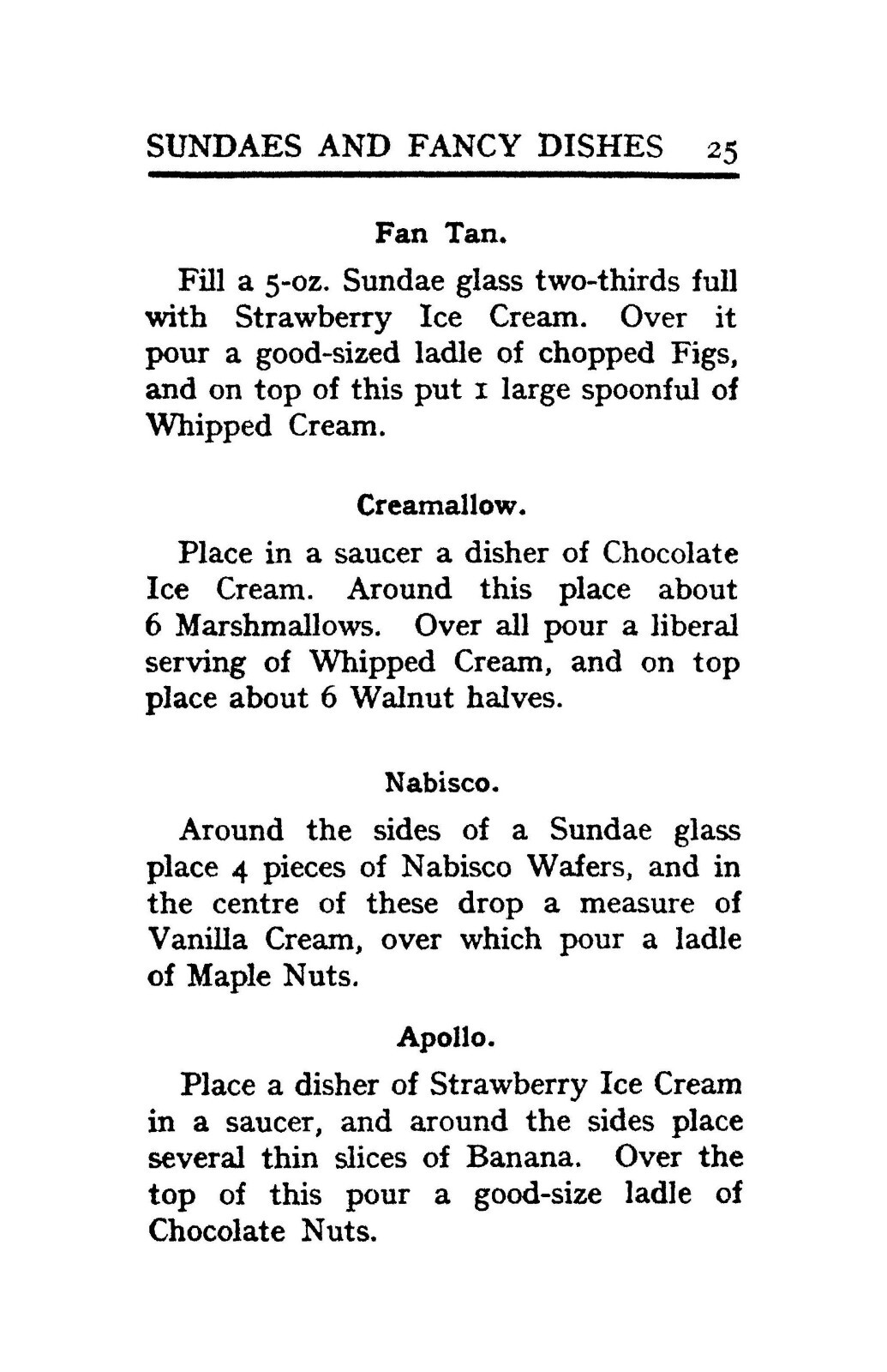 1927 Sundaes Ice And Cream Sodas How To Make Them Vintage Cook Book 114 Pages