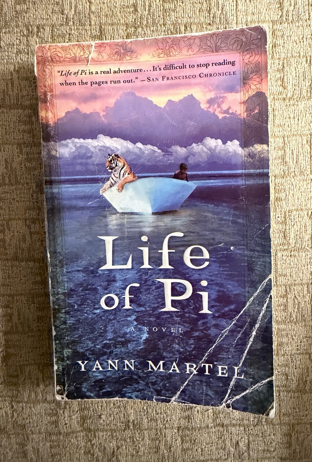Life Of Pi A Novel By Yang Martel (Paperback 2001) Used Good