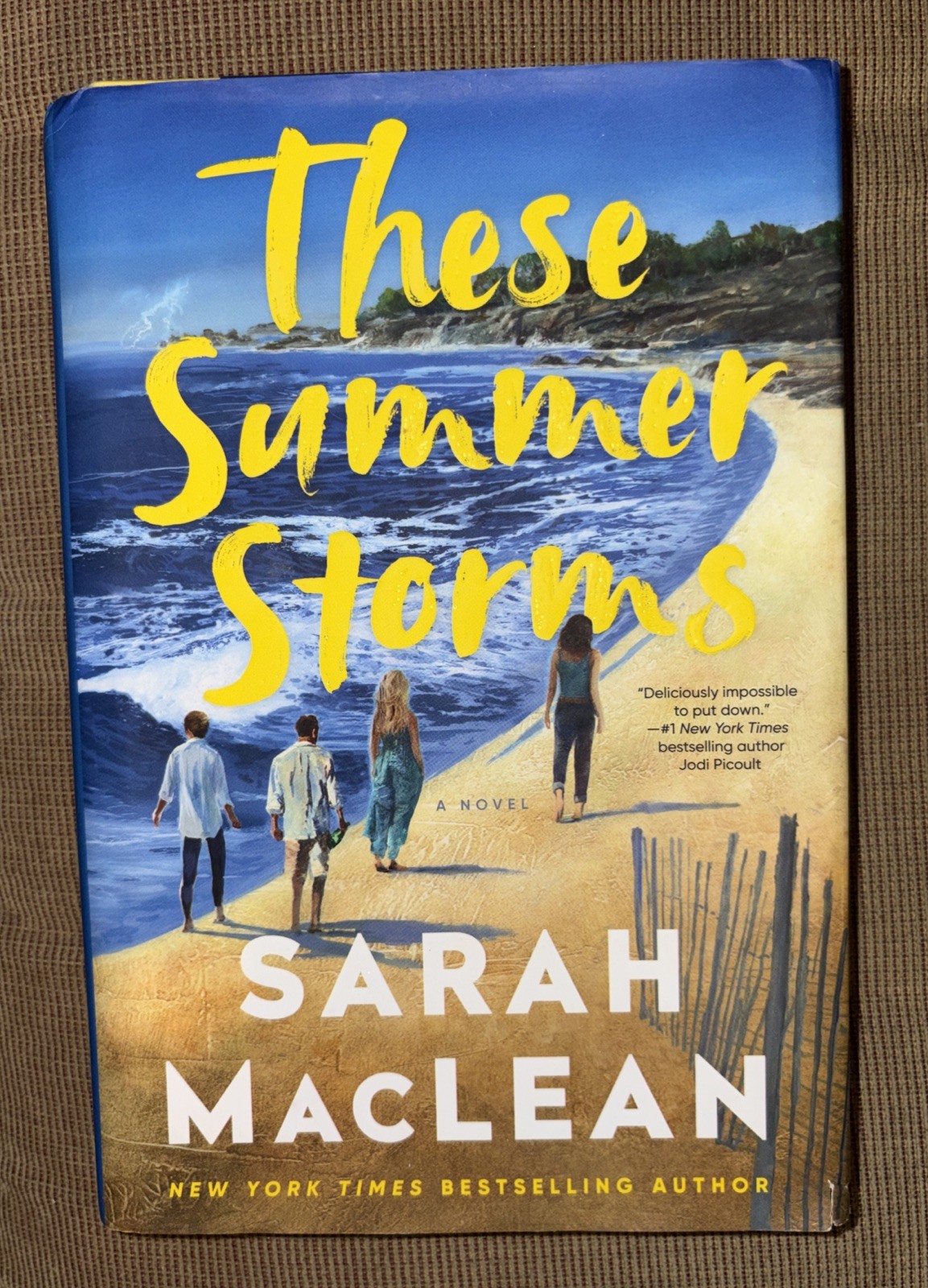These Summer Storms: A Novel by Sarah MacLean (2025, Hardcover) *LIKE NEW*