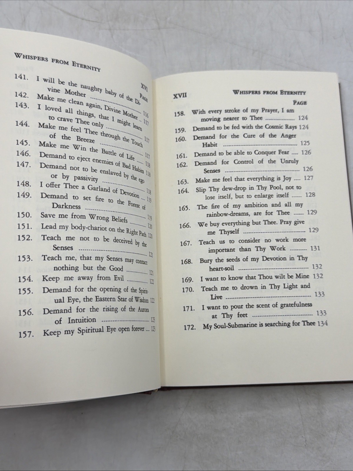 Paramahansa Yogananda Whispers from Eternity Leatherbound Hardcover 1st Version