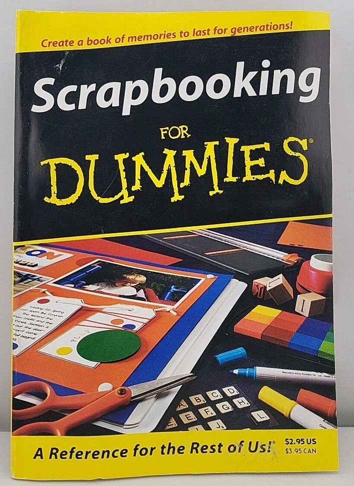 Scrapbooking For Dummies By Joan Wines And Jeanne Wines-Reed