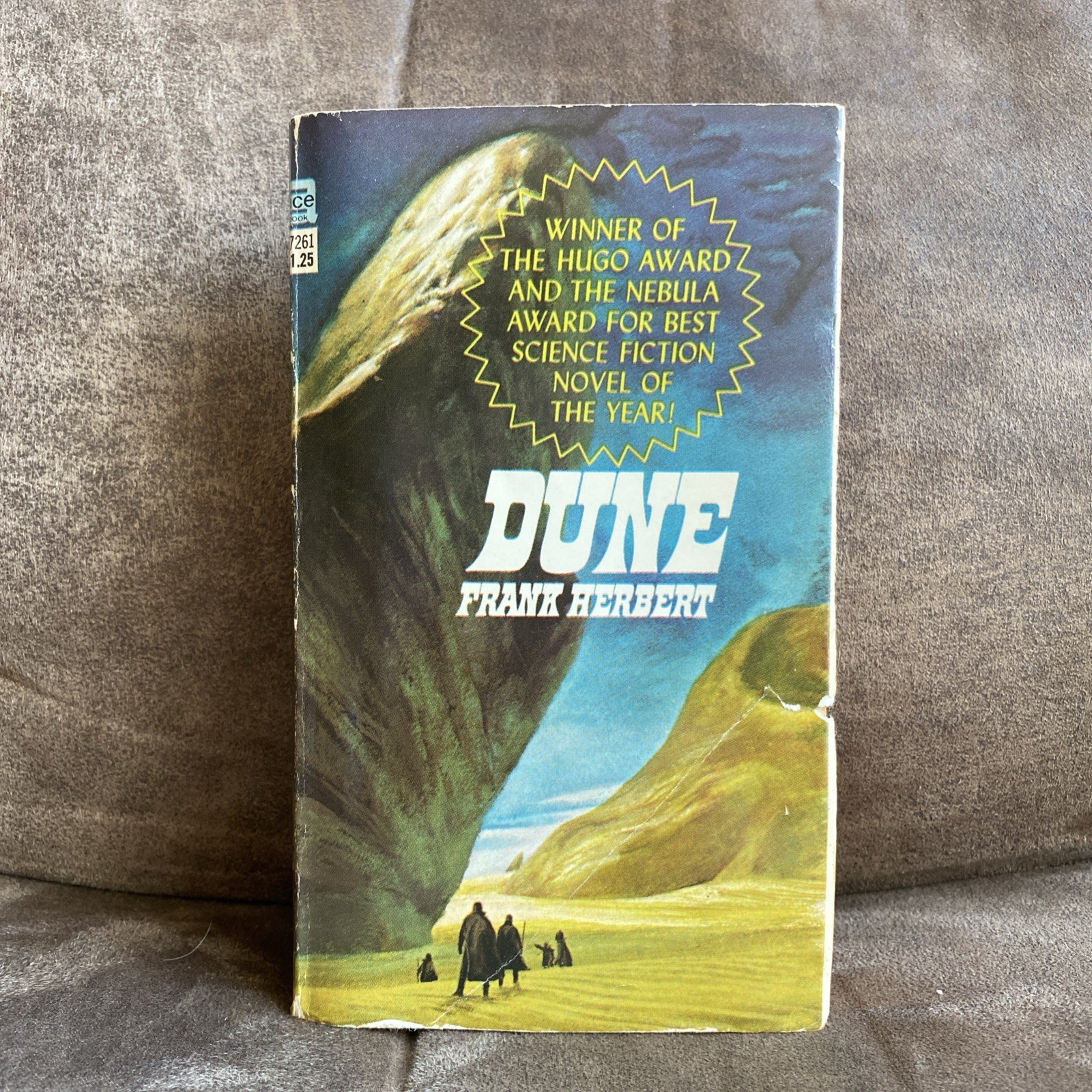 DUNE Frank Herbert 1965 vintage paperback $1.25 Ace Book 17261