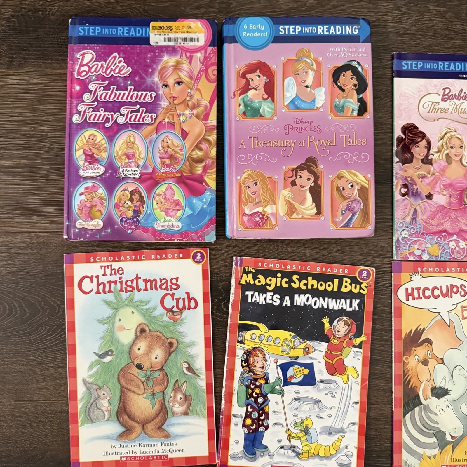 30 Level 2 Girl Readers Lot Disney Barbie I Can Read Step Into Reading Books