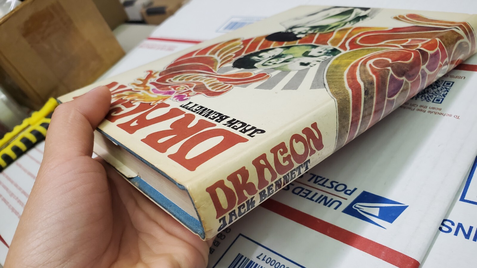 Dragon By Jack Bennett Michael Joseph(UK) 1969 First Edition Hardcover