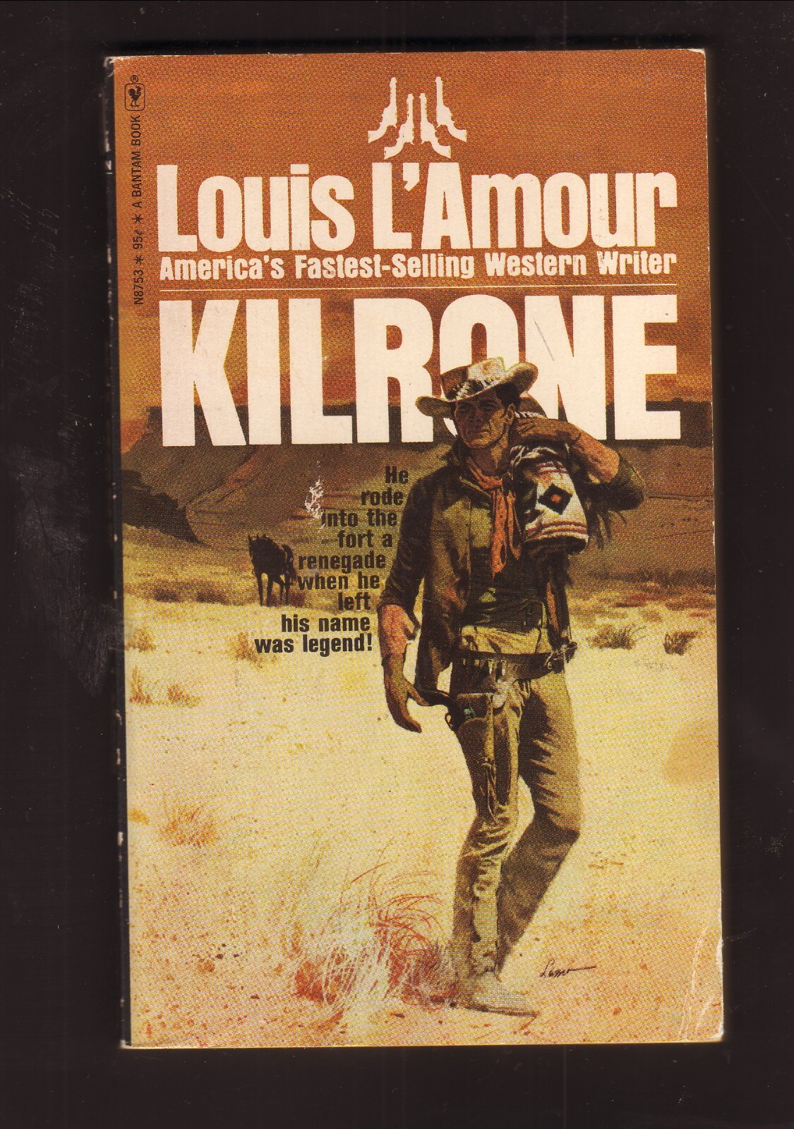 1971 Louis L’Amour Kilrone Bantam Western Paperback