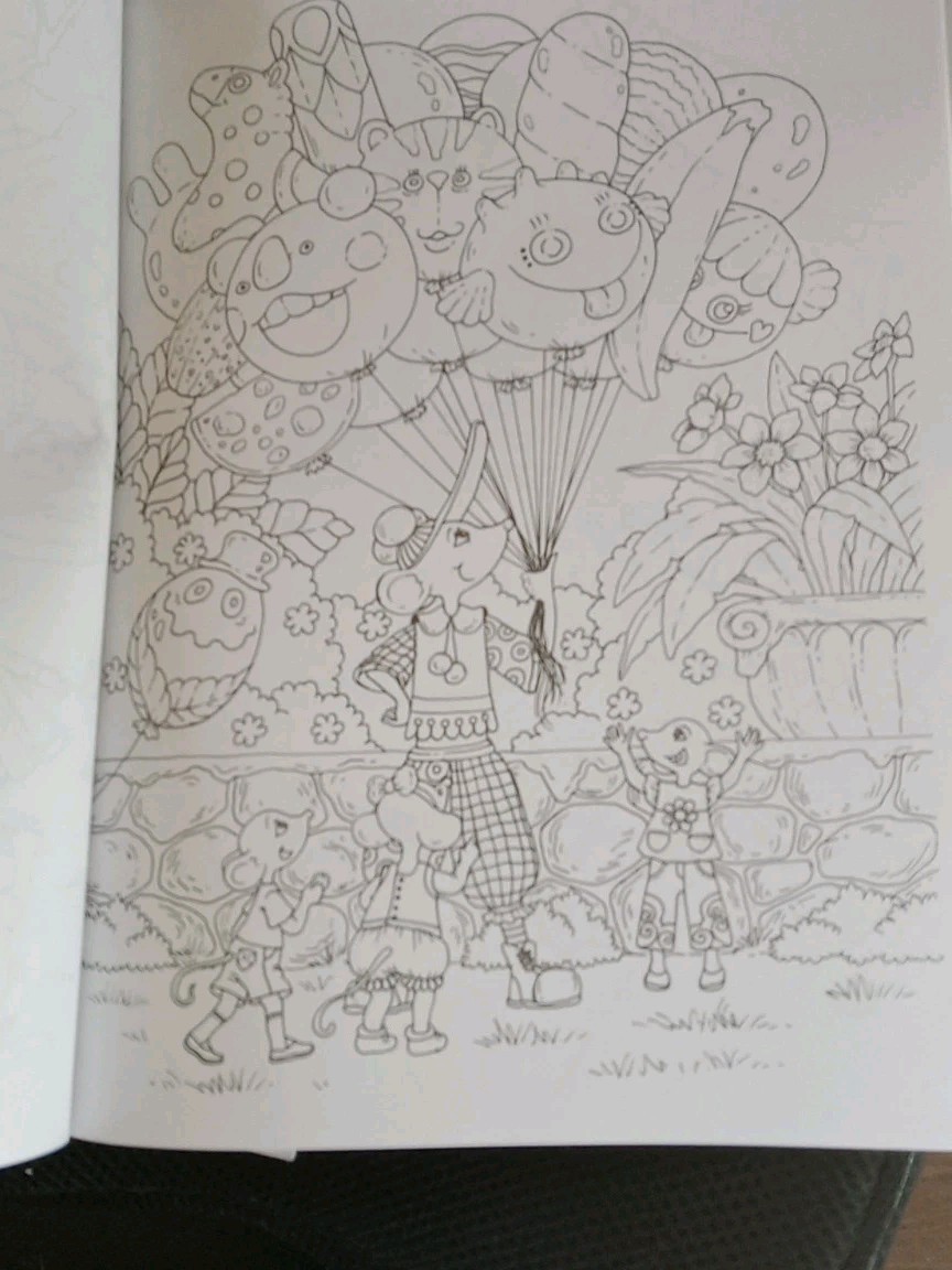 Lot Of 3 Whimsical Adult Coloring Books