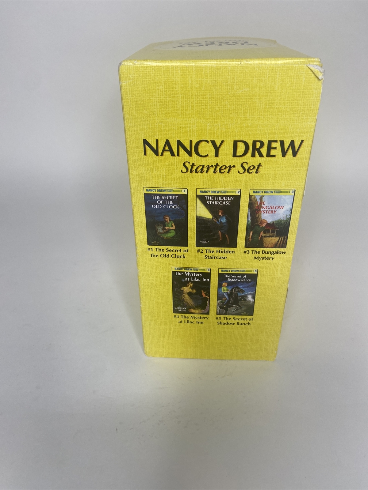 Nancy Drew Starter Set 5 Books Box Collection By Carolyn Keene