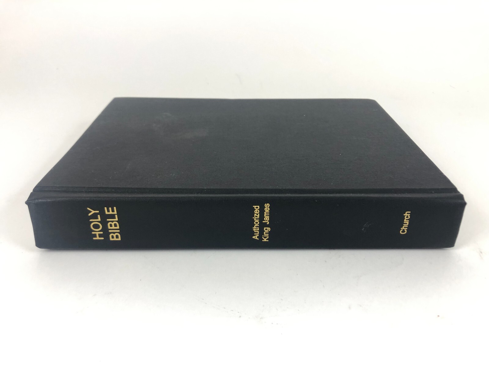 7.5 x 10″ Local Church Bible Publishers KJV Bible HC Scofield center column VG