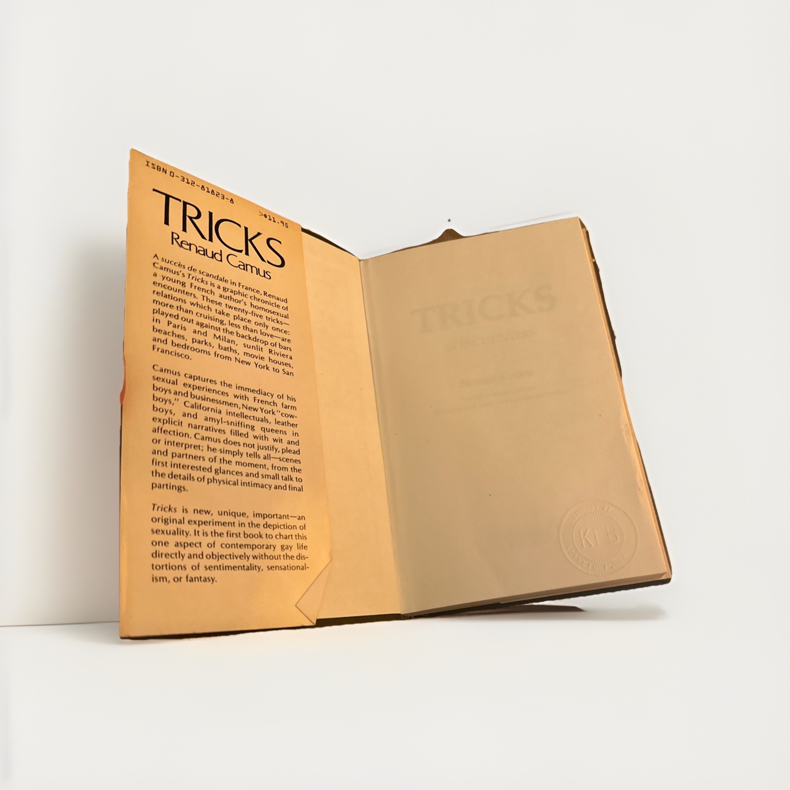 Tricks: 25 Encounters First American Edition St. Martin’s Press First Printing