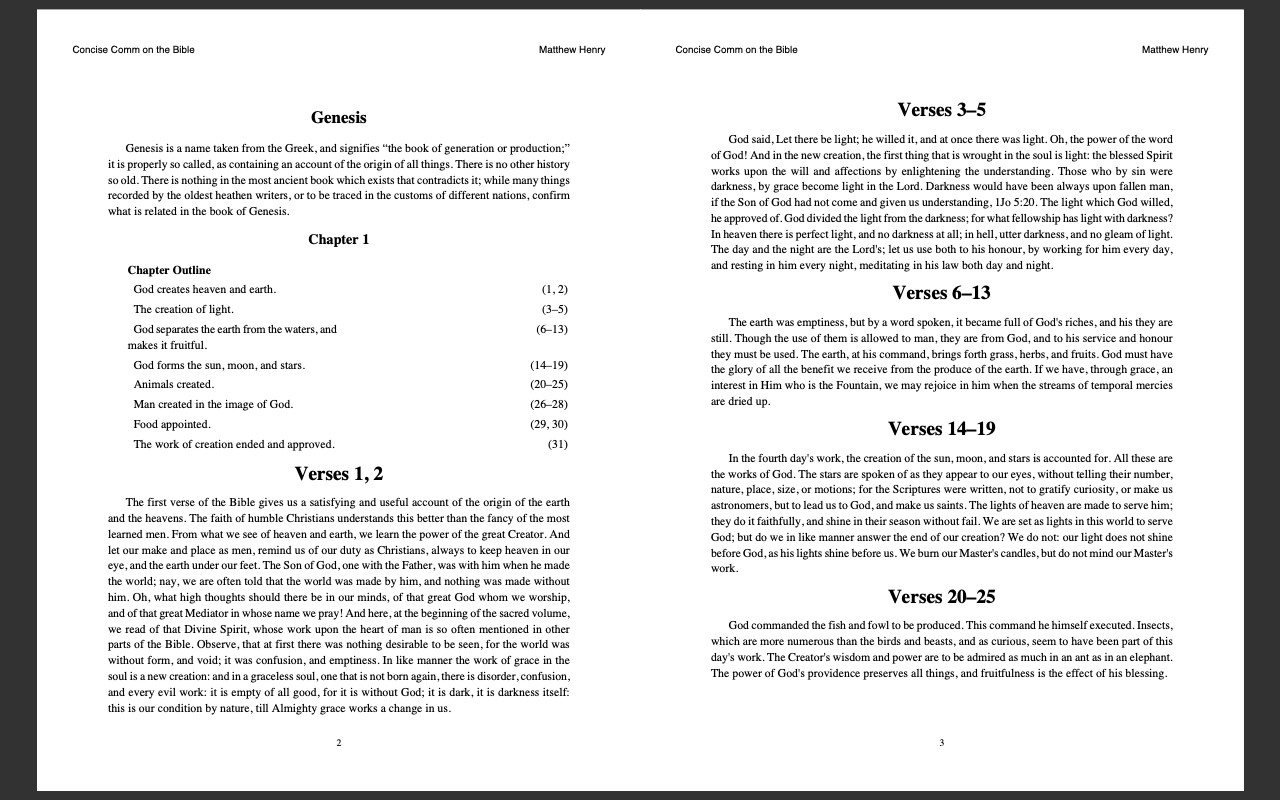 Matthew Henrys Complete Commentary Whole Bible- ALL 6 VOLUMES + Bonus Version-CD