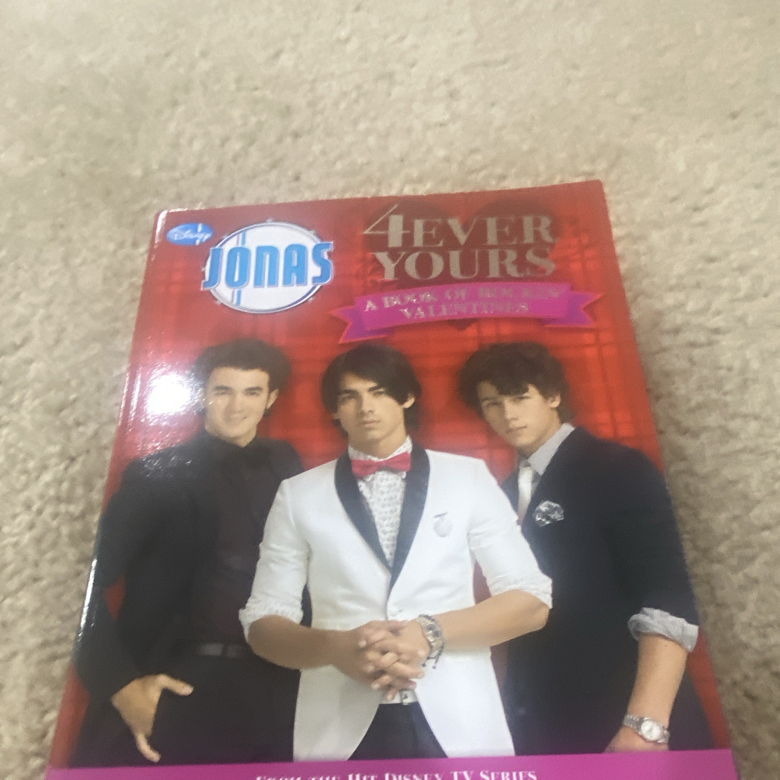 Disney Press Jonas 4ever Yours: Book of Rockin’ Valentines TPB 2009 32p