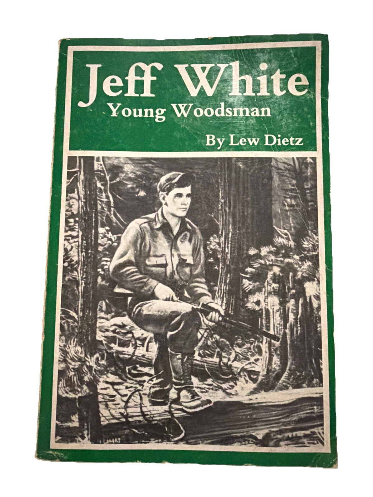 Jeff White: Young Woodsman PB By Lew Dietz reprint of 1951 book Thorndike Press