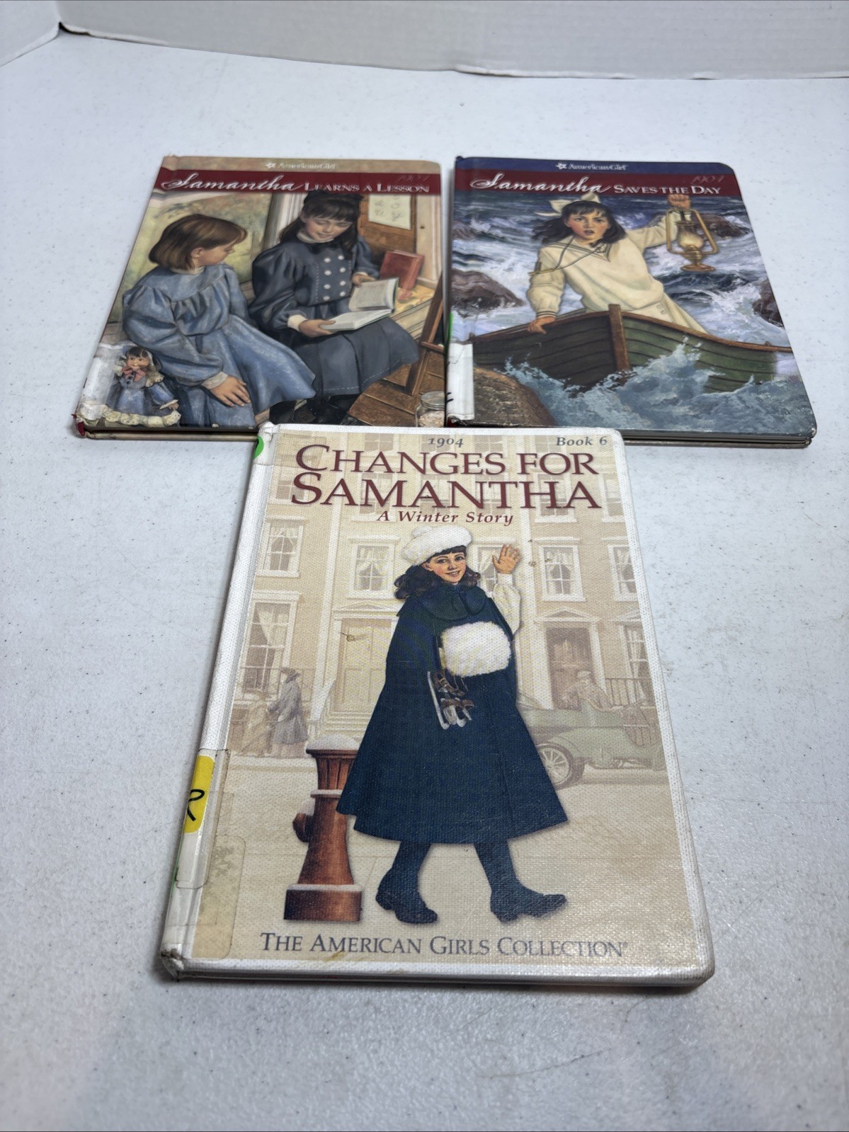Lot of 3 American Girl First Edition 1988 Pleasant Company Hardcover Books 2,5,6