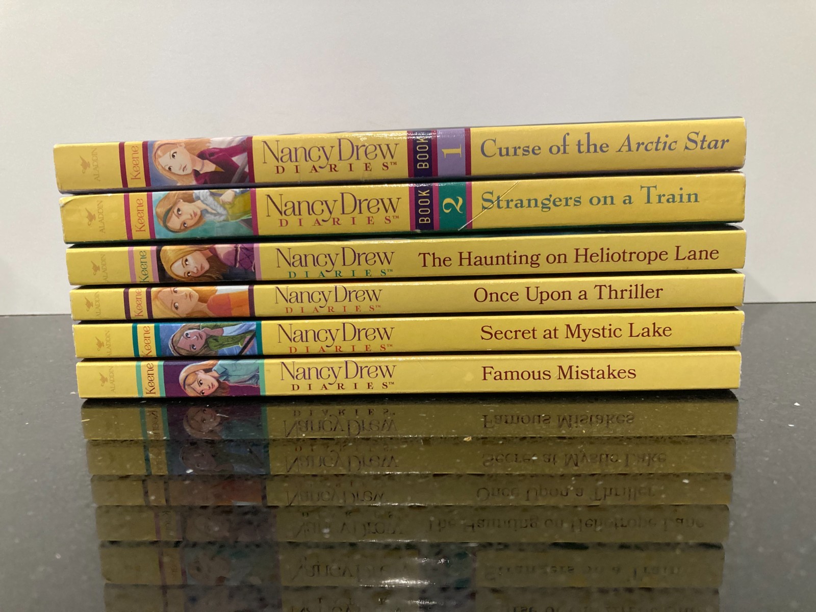 Nancy Drew Diaries Lot of 6 Books