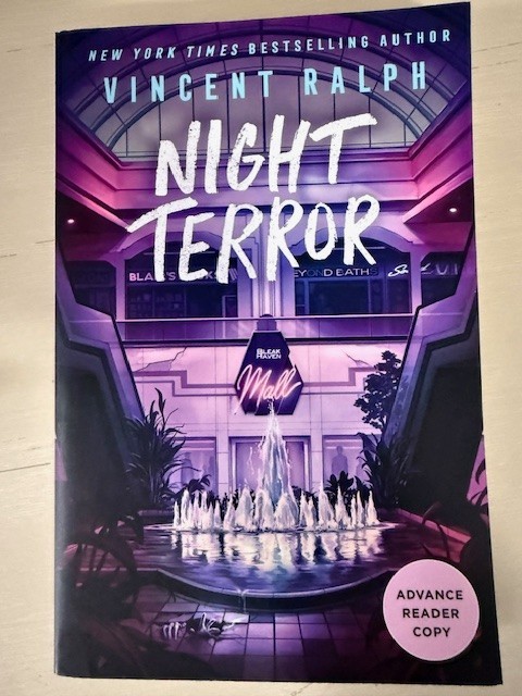 Night Terror ARC (January 2026) by Vincent Ralph Brand New – Fast Shipping!!