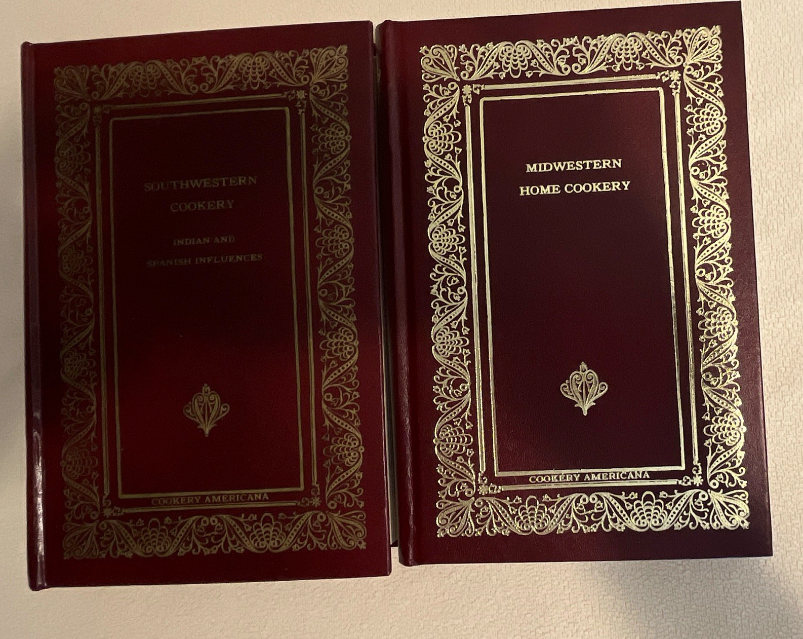 Cookery Americana: Southwestern & Midwestern 2 Hardcover Vintage Cookbooks 1973